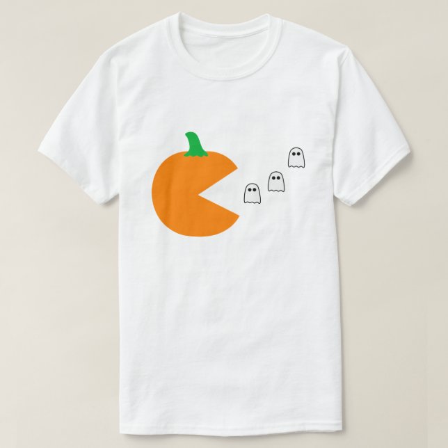 PUMPKIN PAC SPÖKEN HALLOWEEN HUMOR T SHIRT (Design framsida)
