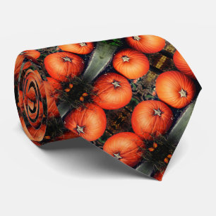Pumpkin Pair Fall Abstrakt Mönster Slips