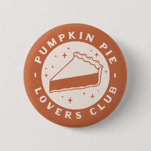 Pumpkin Paj Älskare Klubb Knapp