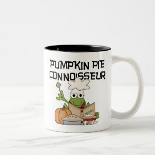 Pumpkin Paj Connoisseur Tshirts och Gifts Två-Tonad Mugg