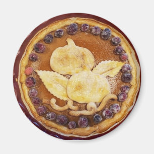 Pumpkin Paj Food Photo Magnet