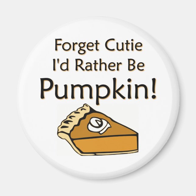 Pumpkin Paj Magnet (Framsidan)