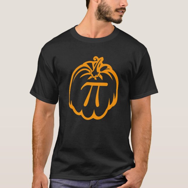 Pumpkin Paj Math Halloween Thanksgiving Pi Day T Shirt (Framsida)