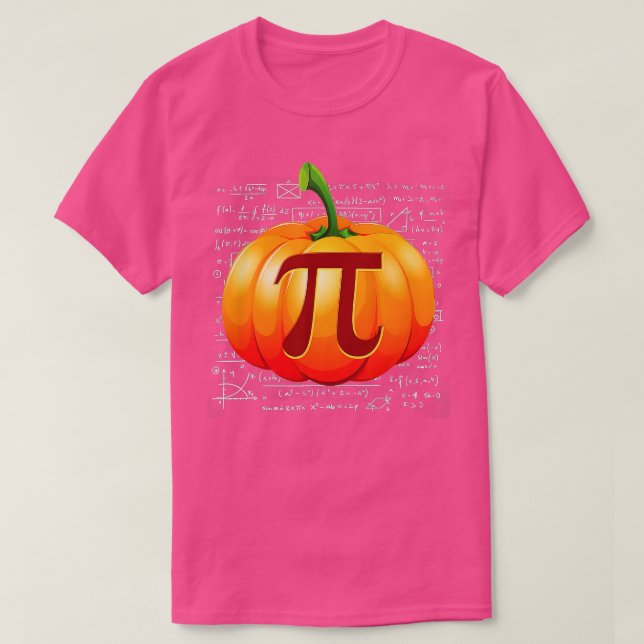 Pumpkin Paj Math I Funny Halloween Thanksgiving P T Shirt (Design framsida)