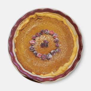 Pumpkin Paj med tranbär Magnet