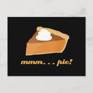 Pumpkin Paj - mmm . . . paj! Vykort