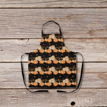 Pumpkin paj och bruna sockerbitar, svart