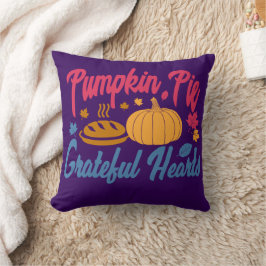 Pumpkin Paj och tacksamma Hearts, Thanksgiving Kudde