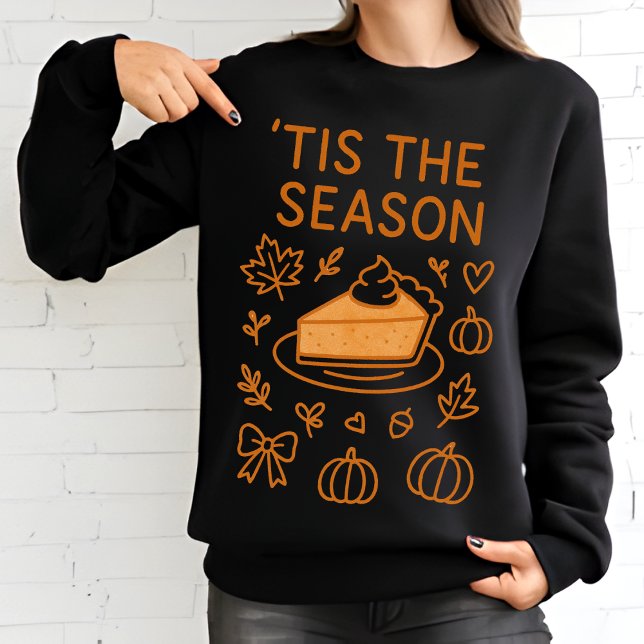 Pumpkin Paj Slice | Mysigt Thanksgiving - fall T Shirt (Skapare uppladdad)