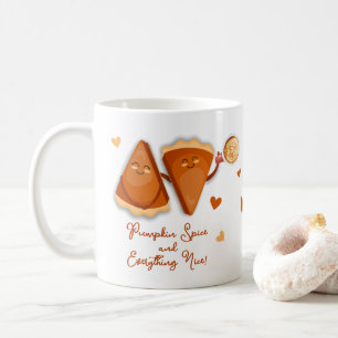 Pumpkin Paj Spice och Allt Nice Kaffemugg