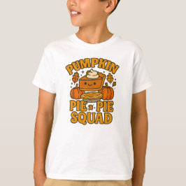 Pumpkin Paj Squad Thanksgiving Kids' T Shirt