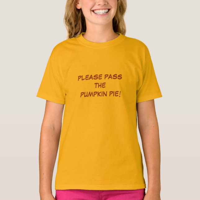 Pumpkin Paj T-Shirt (Framsida)