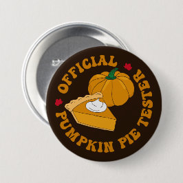 Pumpkin Paj Tester Funny Kids Thanksgiving Knapp