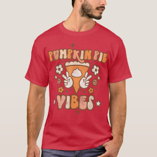 Pumpkin Paj Vibes Womens Girls Pumpkin Season Fall T Shirt