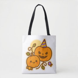 Pumpkin Pals - Kawaii Halloween Tygkasse