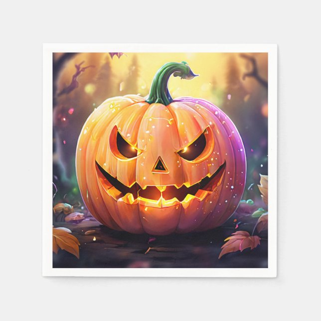 Pumpkin, Pappra Tallrikar Pappersservett (Framsidan)