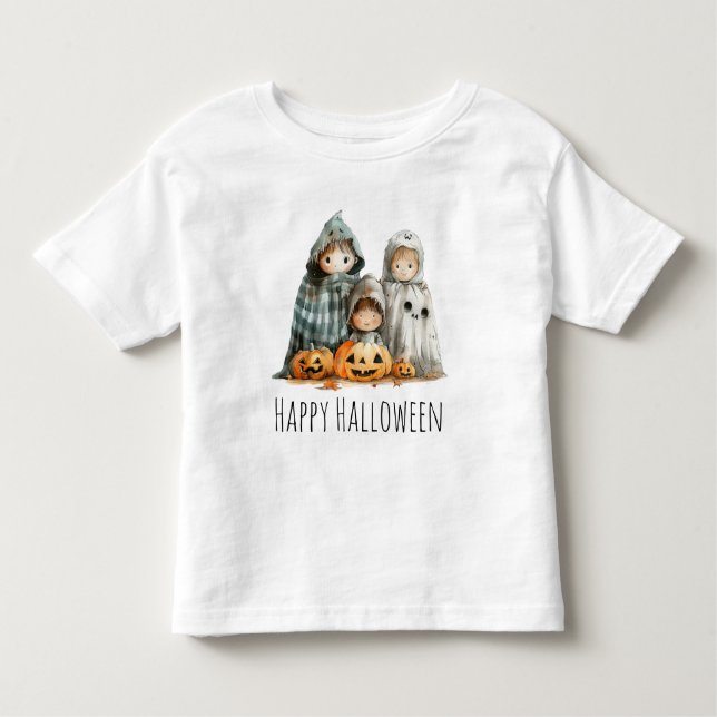 Pumpkin Parad - A Gentle Halloween Gathering T Shirt (Framsida)