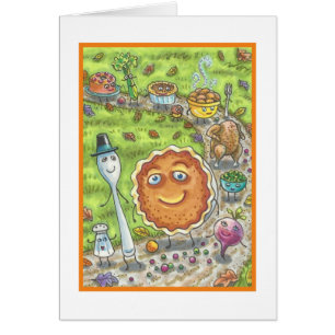 PUMPKIN PARAD THANKSGIVING PAJ GREETARD B OBS KORT