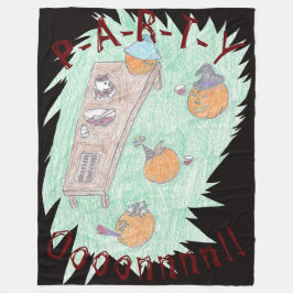 Pumpkin Party! Fleecefilt