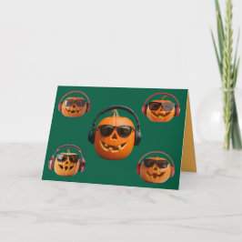 Pumpkin Party-inbjudan Kort