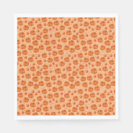 Pumpkin party napkins pappersservett