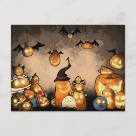 Pumpkin Party vykort