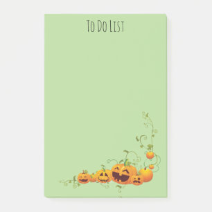 Pumpkin Patch 4 tum x 6 tum Post it® Notes Post-it Block
