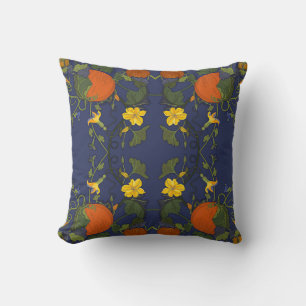Pumpkin Patch and Vines Pillow Kudde