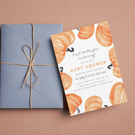 Pumpkin Patch Baby Shower Inbjudningar