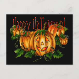 PUMPKIN PATCH by SHARON SHARPE Vykort