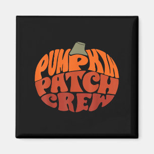 Pumpkin Patch Crew Funny Pumpkin Patch Squad - tac Magnet