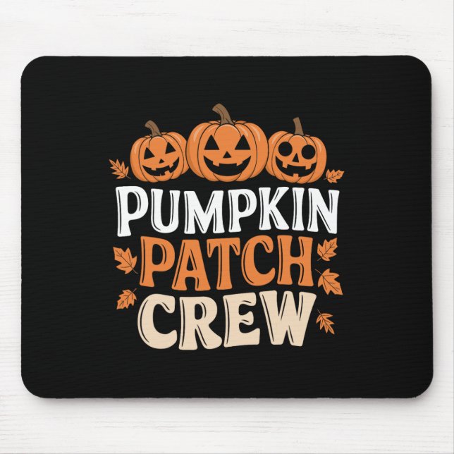 Pumpkin Patch Crew Funny Pumpkin Patch Squad - tac Musmatta (Framsidan)
