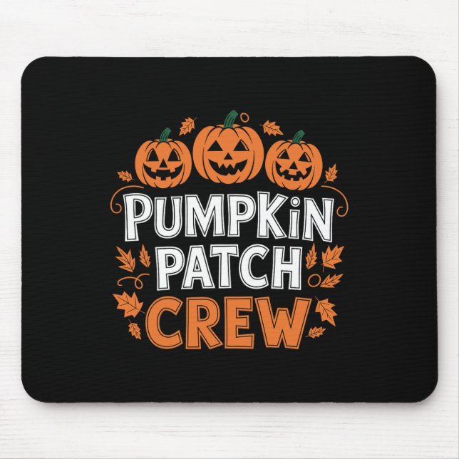 Pumpkin Patch Crew Funny Pumpkin Patch Squad - tac Musmatta (Framsidan)
