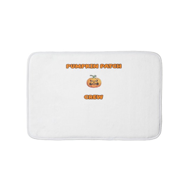 Pumpkin Patch Crew Matching Fall Outfits Classic T Badrumsmatta (Framsidan)