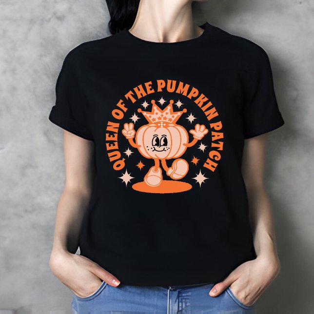 Pumpkin Patch-drottning T Shirt (Skapare uppladdad)