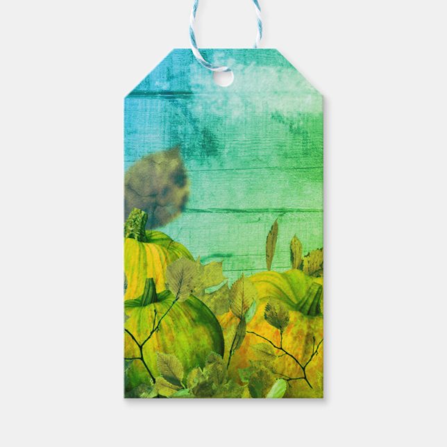 Pumpkin Patch Gift-Märkre Presentetikett (Framsidan)