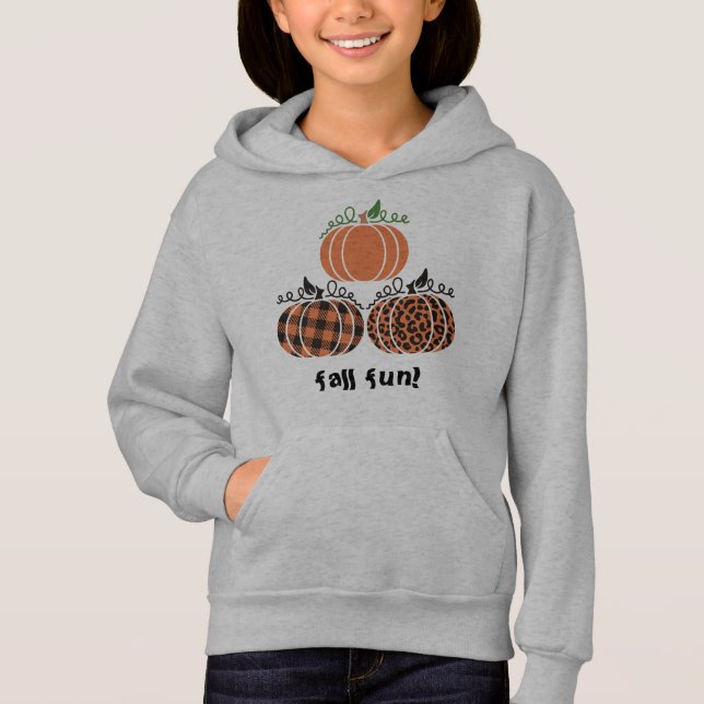 Pumpkin Patch Girls Sweatshirt T Shirt (Framsida)