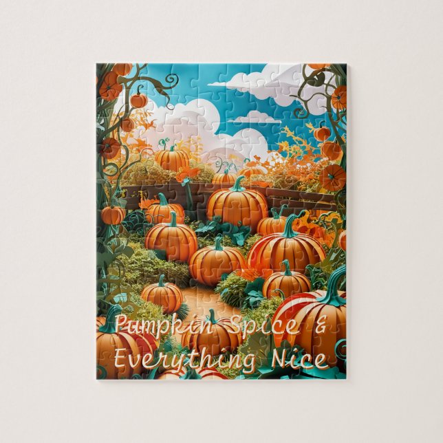 Pumpkin Patch Harvest Pussel (Vertikal)