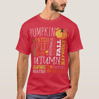 Pumpkin Patch-höst Png T Shirt