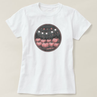 Pumpkin Patch - höstgårdsuppestival | ENDAST VITA T Shirt