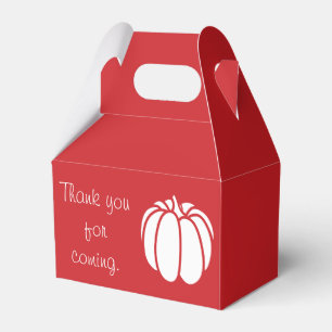 Pumpkin Patch i Cherry Favor Box Presentaskar
