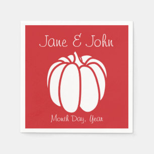 Pumpkin Patch i Cherry Napkins Pappersservett