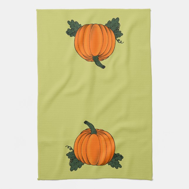 Pumpkin Patch Kitchen Towel Kökshandduk (Vertikal)