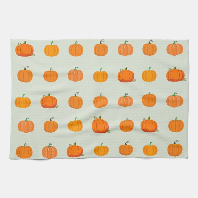 Pumpkin Patch Kökshandduk (Horisontell)