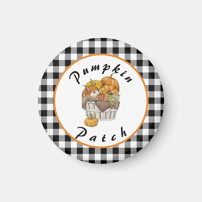 Pumpkin patch-magnet magnet (Framsidan)