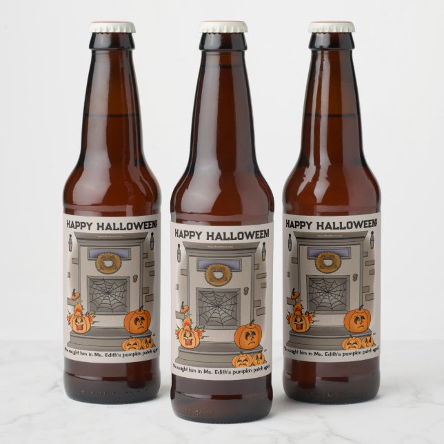 Pumpkin Patch Ölflaska Etikett (Flaskor)