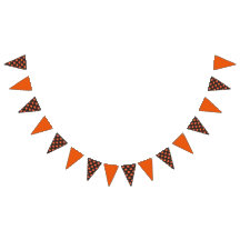 Pumpkin Patch Party Banner (Brown & Orange)