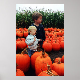 Pumpkin Patch Poster