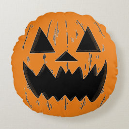 Pumpkin Patch Rund Kudde