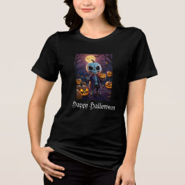 Pumpkin Patch Skeleton Assion T Shirt